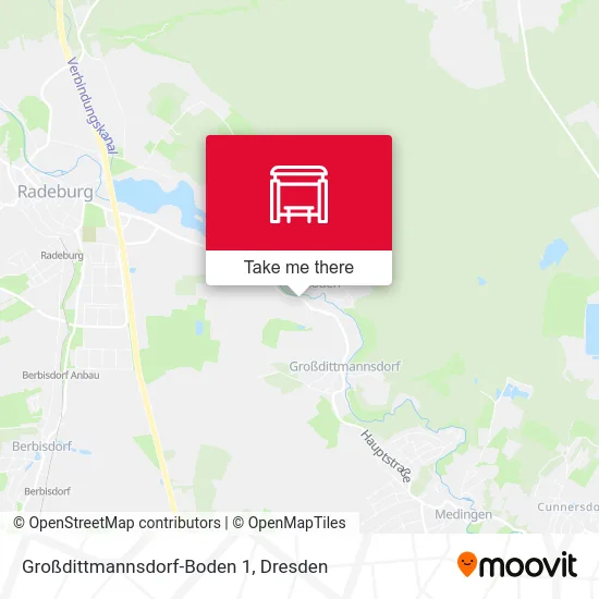 Карта Großdittmannsdorf-Boden 1