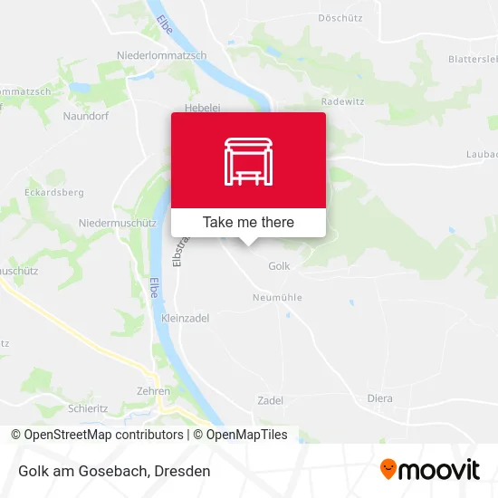 Карта Golk am Gosebach