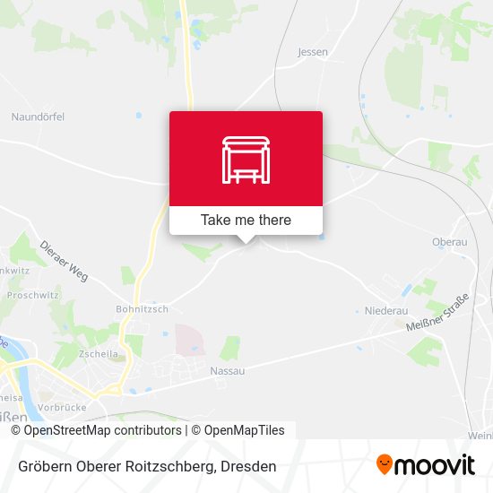 Карта Gröbern Oberer Roitzschberg