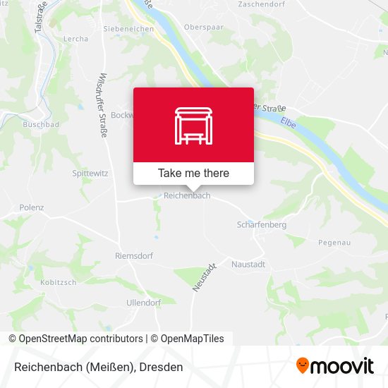 Карта Reichenbach (Meißen)