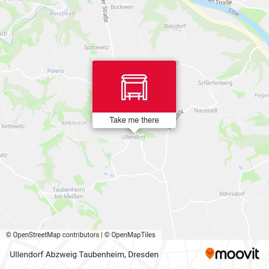 Карта Ullendorf Abzweig Taubenheim