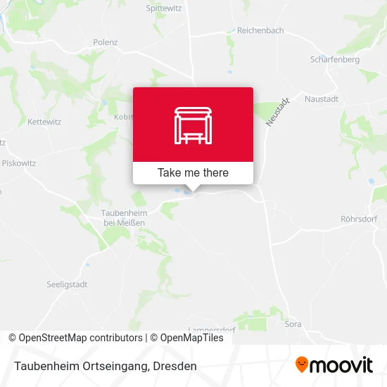Карта Taubenheim Ortseingang