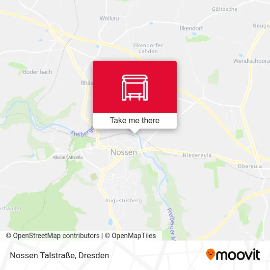 Карта Nossen Talstraße