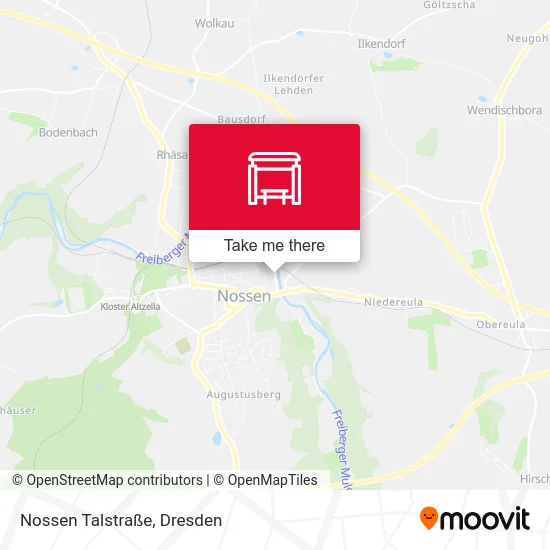 Карта Nossen Talstraße