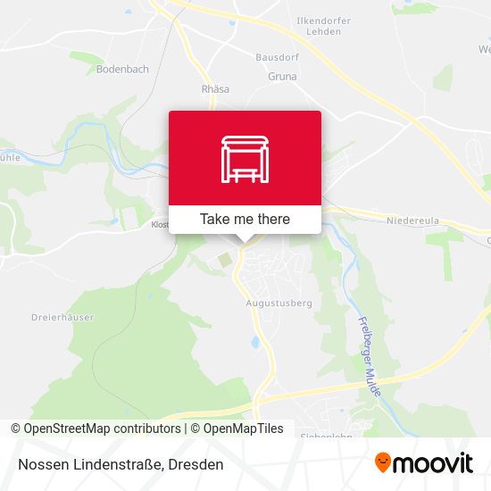 Карта Nossen Lindenstraße