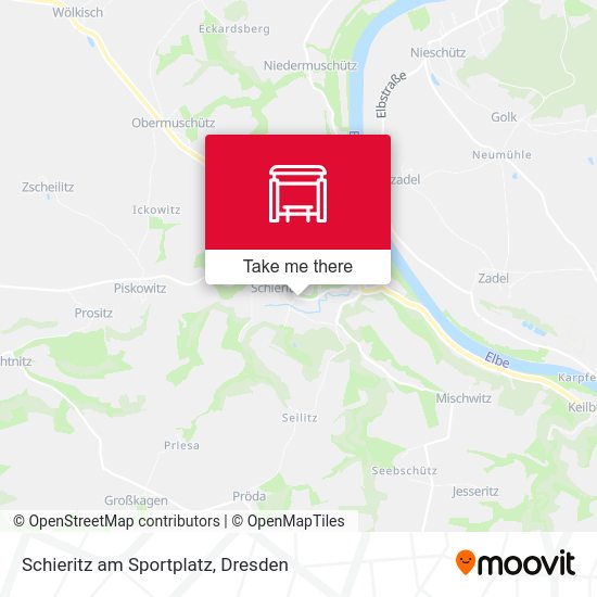 Карта Schieritz am Sportplatz