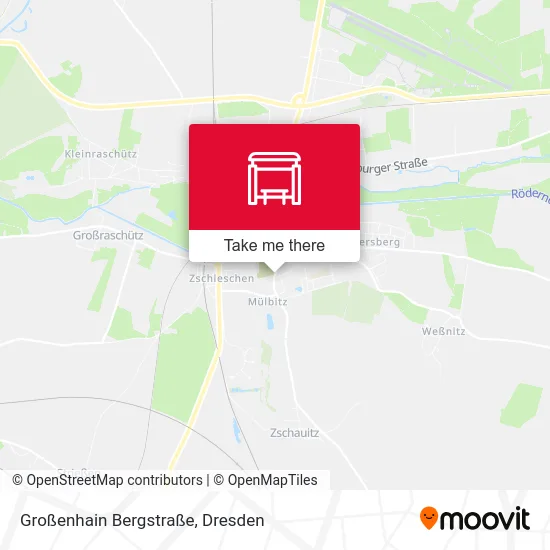 Карта Großenhain Bergstraße