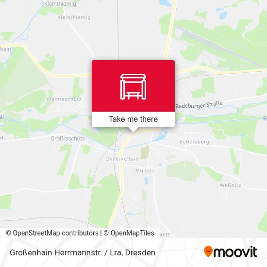 Großenhain Herrmannstr. / Lra map