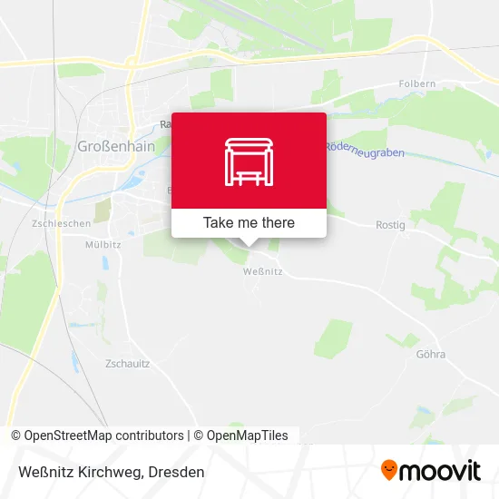Карта Weßnitz Kirchweg