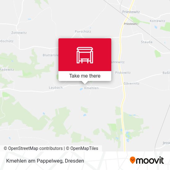 Карта Kmehlen am Pappelweg