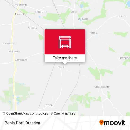 Карта Böhla Dorf