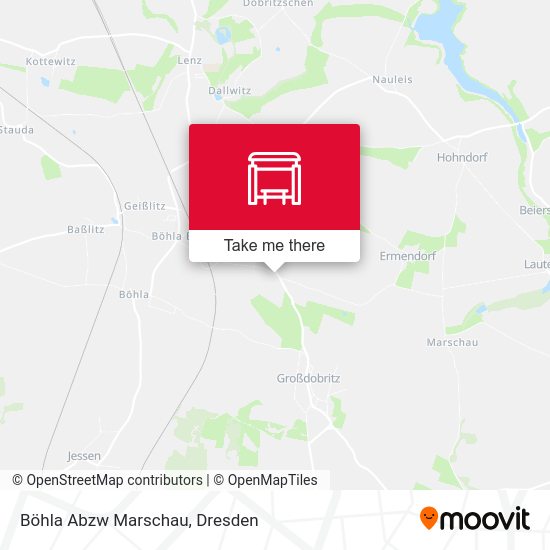 Карта Böhla Abzw Marschau