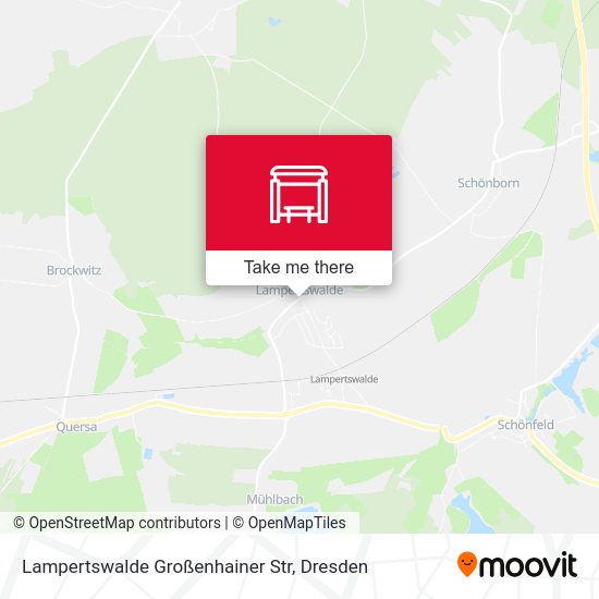 Карта Lampertswalde Großenhainer Str