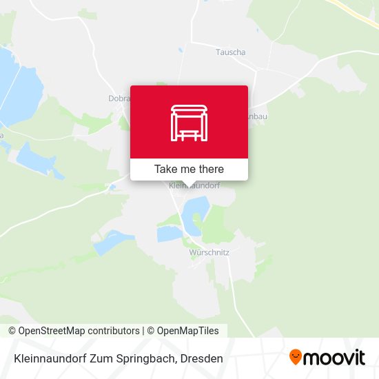 Карта Kleinnaundorf Zum Springbach