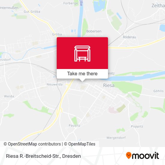 Карта Riesa R.-Breitscheid-Str.