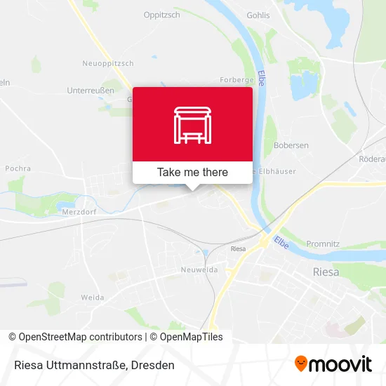 Карта Riesa Uttmannstraße