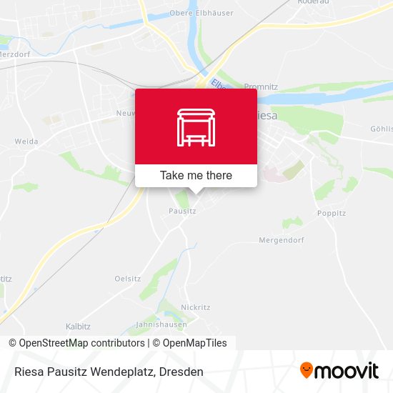 Карта Riesa Pausitz Wendeplatz