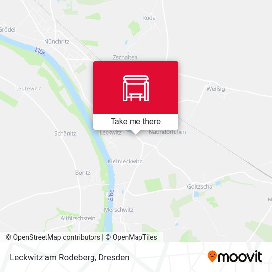 Карта Leckwitz am Rodeberg