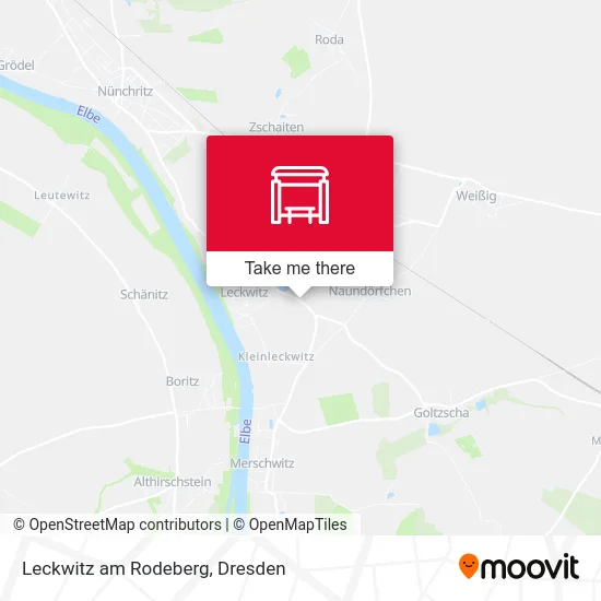 Карта Leckwitz am Rodeberg