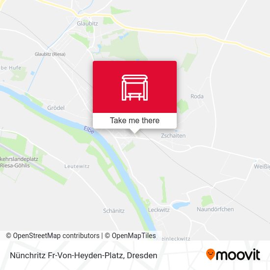 Карта Nünchritz Fr-Von-Heyden-Platz