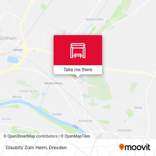 Карта Glaubitz Zum Heim