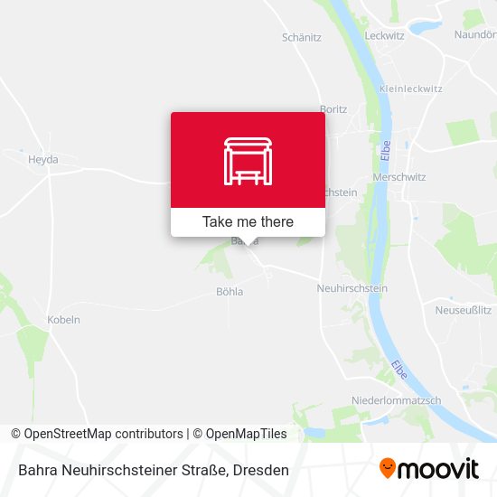 Карта Bahra Neuhirschsteiner Straße