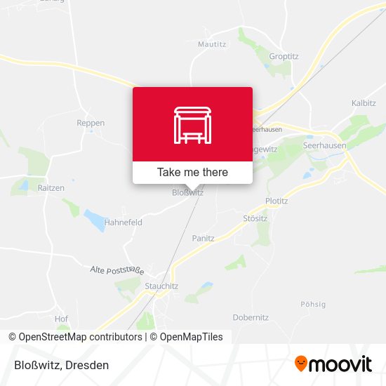 Карта Bloßwitz