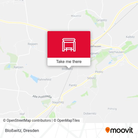 Карта Bloßwitz