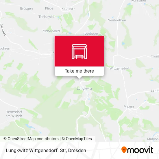 Карта Lungkwitz Wittgensdorf. Str