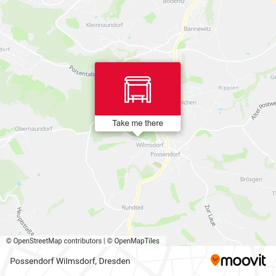 Карта Possendorf Wilmsdorf