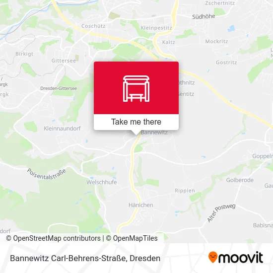 Карта Bannewitz Carl-Behrens-Straße
