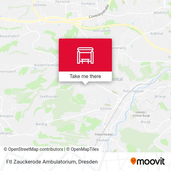 Карта Ftl Zauckerode Ambulatorium