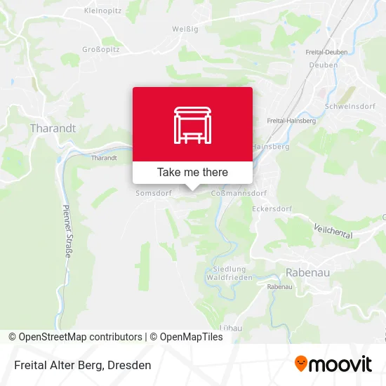 Карта Freital Alter Berg