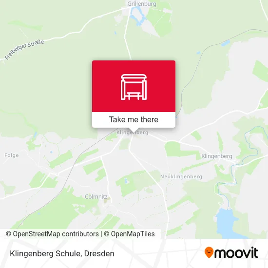 Klingenberg Schule map