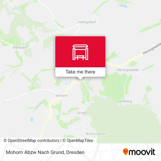 Карта Mohorn Abzw Nach Grund
