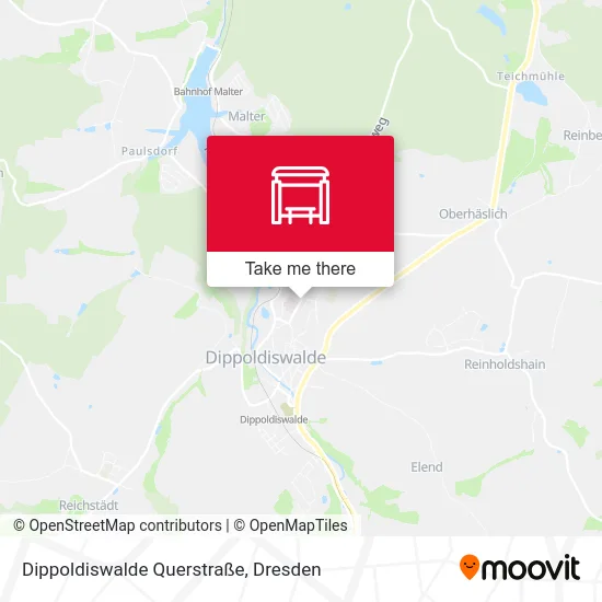 Карта Dippoldiswalde Querstraße
