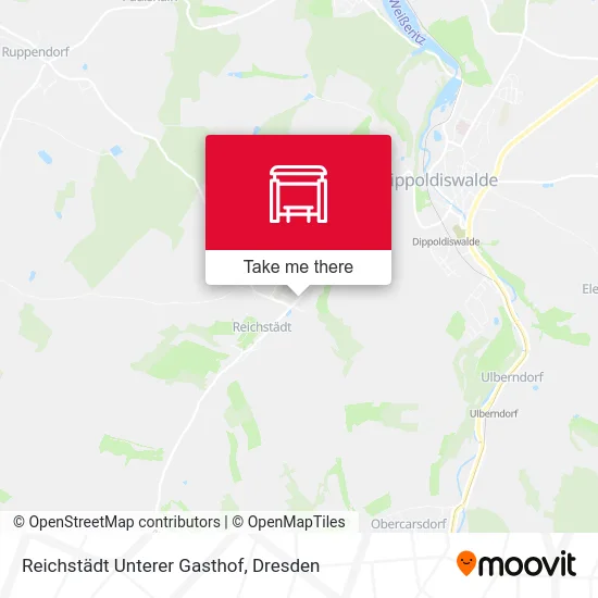 Карта Reichstädt Unterer Gasthof