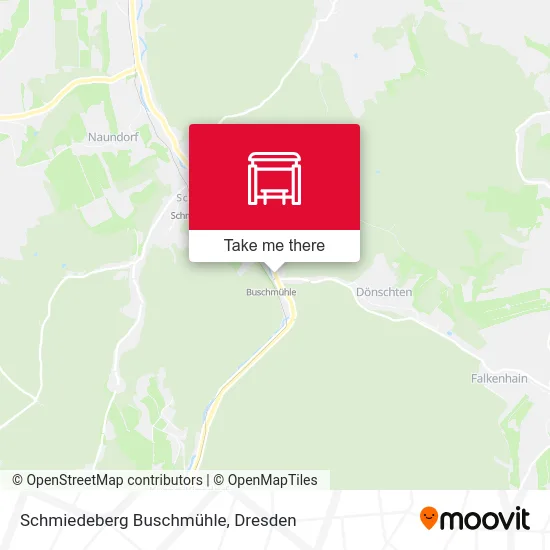 Карта Schmiedeberg Buschmühle