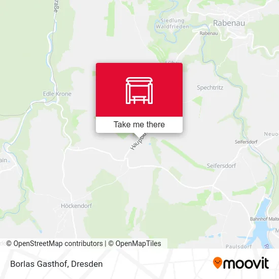 Карта Borlas Gasthof