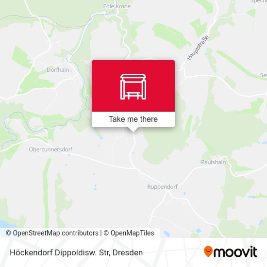 Карта Höckendorf Dippoldisw. Str
