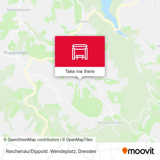 Карта Reichenau/Dippold. Wendeplatz