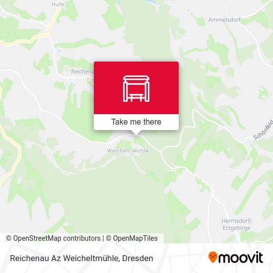 Карта Reichenau Az Weicheltmühle