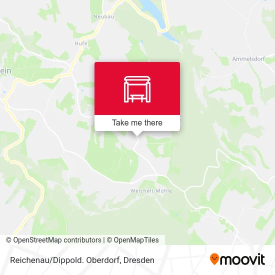 Карта Reichenau/Dippold. Oberdorf