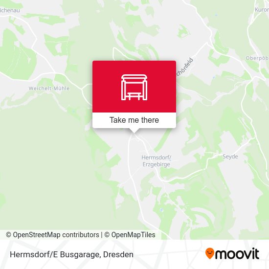 Карта Hermsdorf/E Busgarage