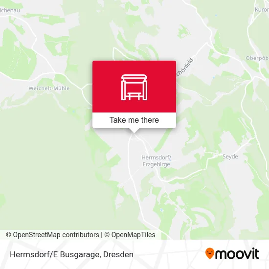 Карта Hermsdorf/E Busgarage