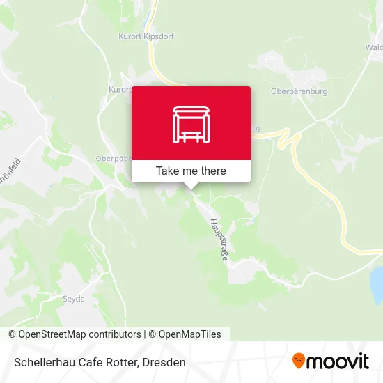 Карта Schellerhau Cafe Rotter