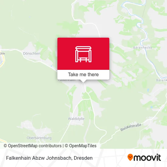 Карта Falkenhain Abzw Johnsbach