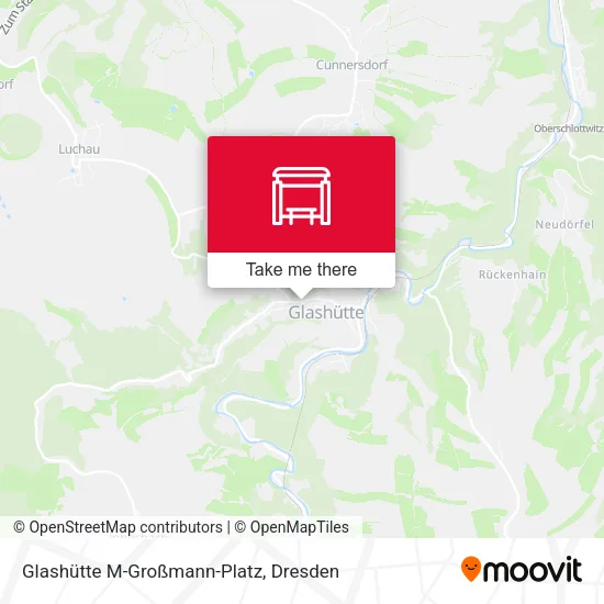 Карта Glashütte M-Großmann-Platz