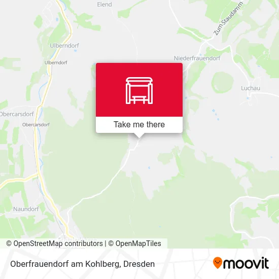 Карта Oberfrauendorf am Kohlberg