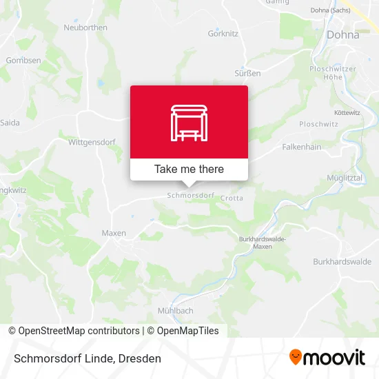 Карта Schmorsdorf Linde